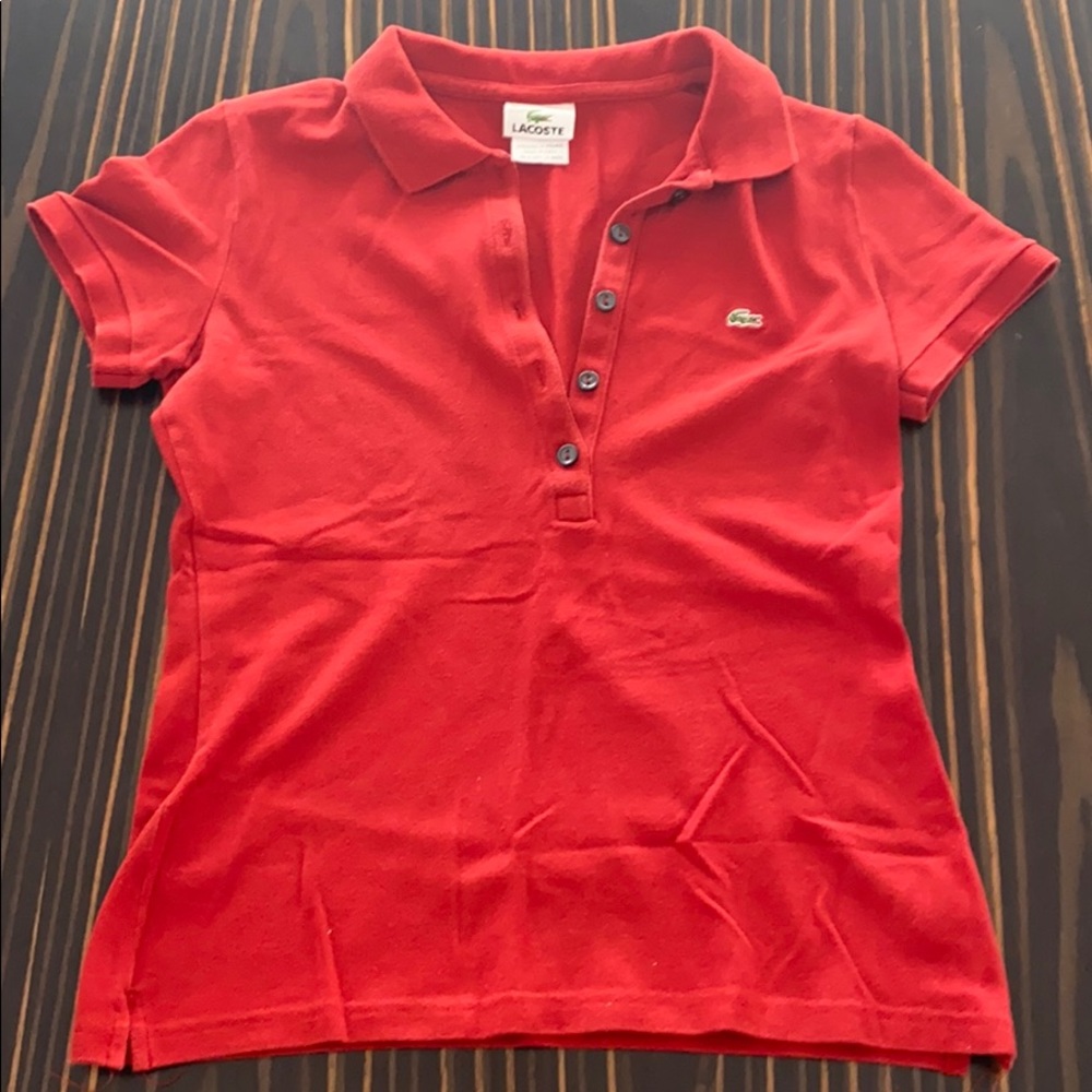 Lacoste women’s pique shirt